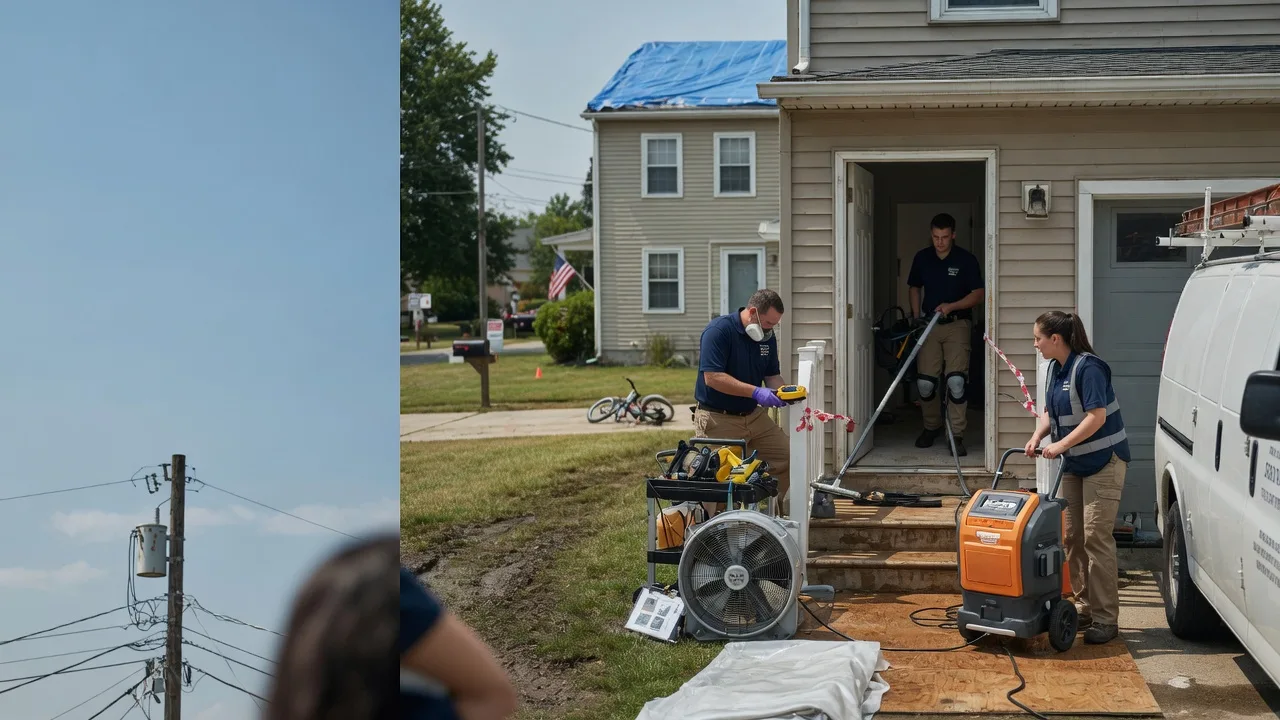 Water Damage Repair in Elsmore, KS near me
